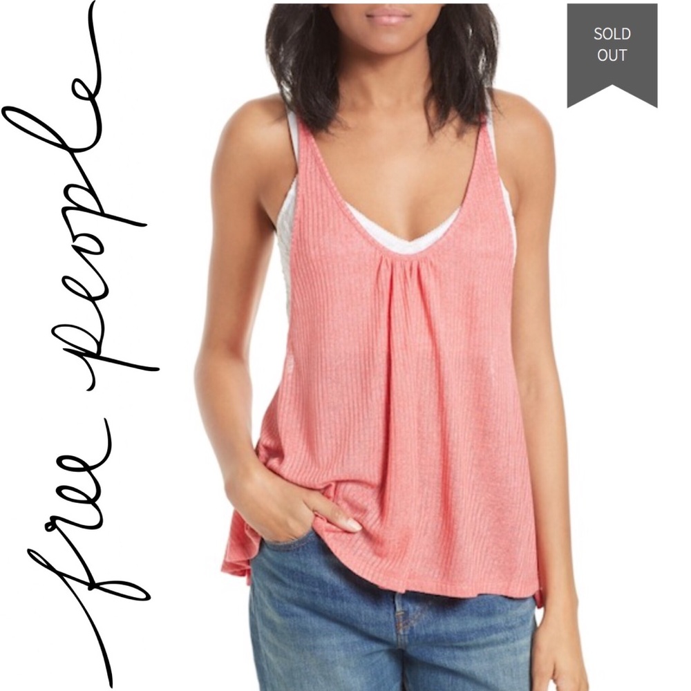 NWT Free People Ribbed Intimately Tank